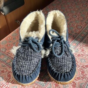 Sorel Blue and Gray Ankle Boots EC